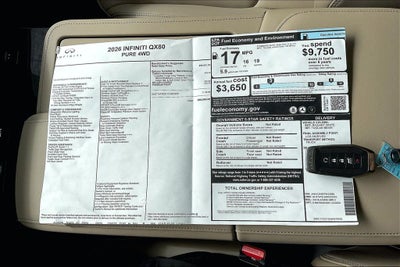 2026 INFINITI QX80 PURE