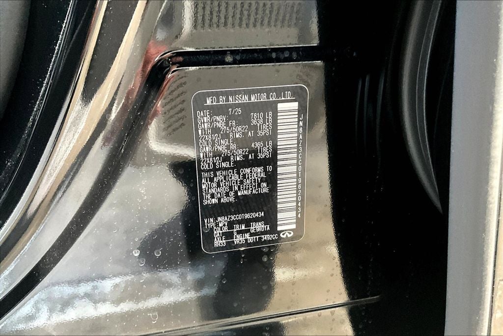 2026 INFINITI QX80 AUTOGRAPH