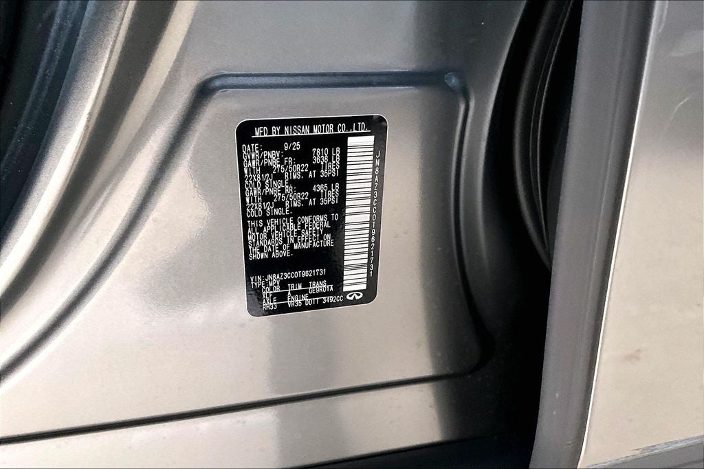 2026 INFINITI QX80 AUTOGRAPH