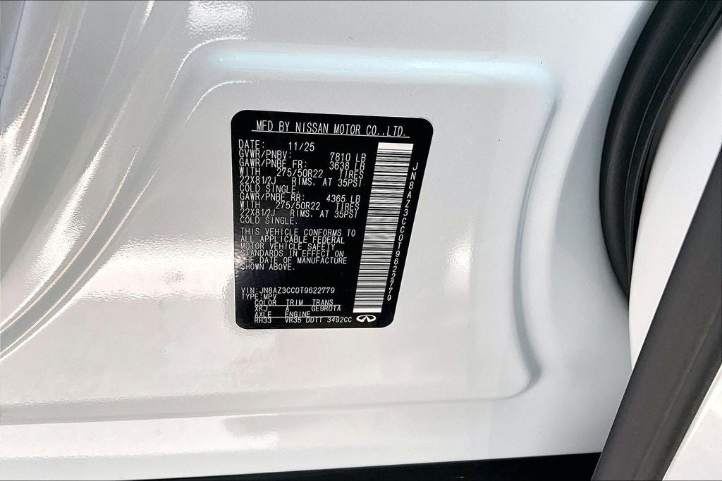 2026 INFINITI QX80 AUTOGRAPH