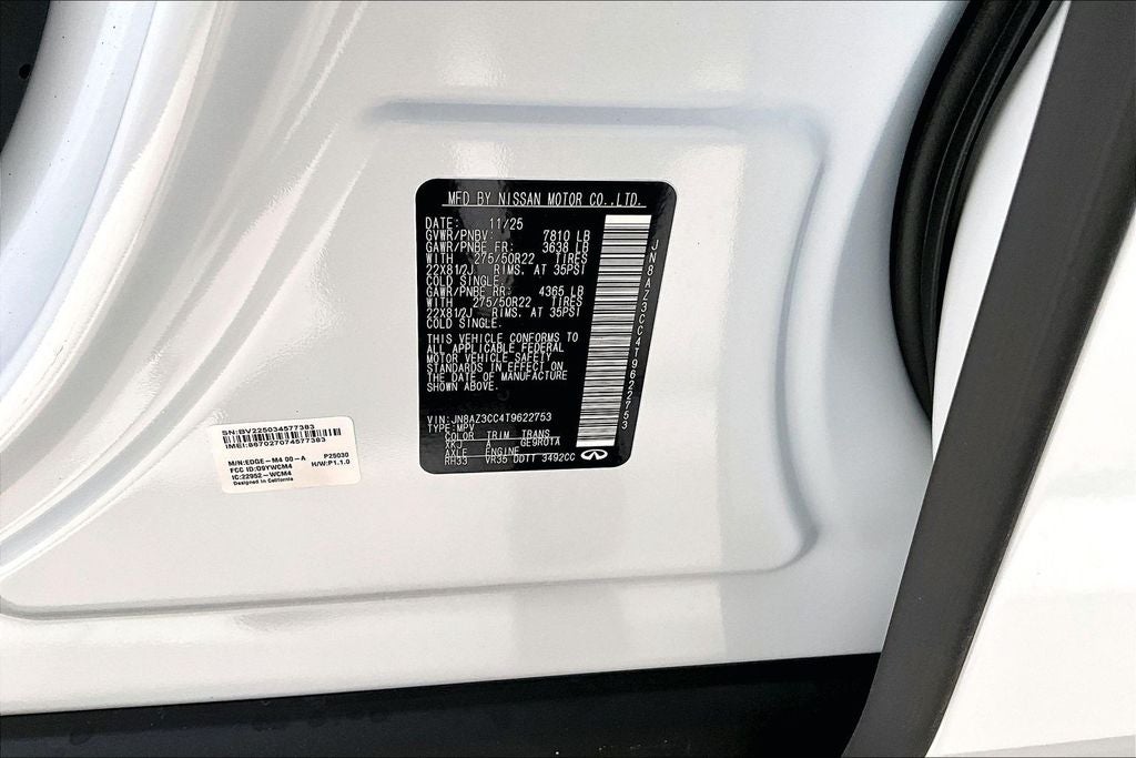 2026 INFINITI QX80 AUTOGRAPH