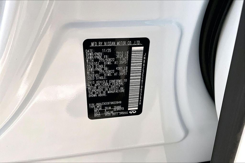 2026 INFINITI QX80 AUTOGRAPH