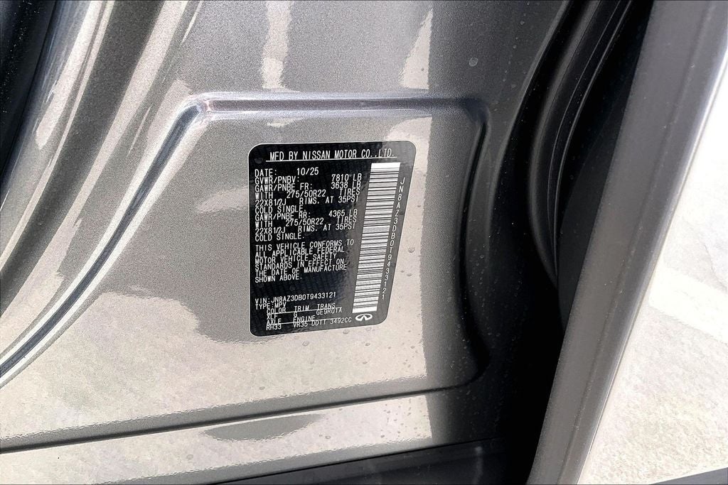 2026 INFINITI QX80 SPORT