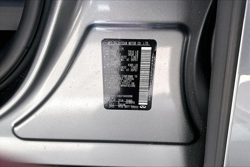 2026 INFINITI QX80 SPORT