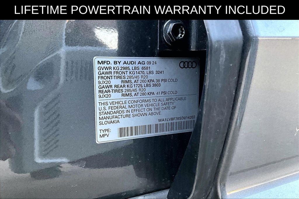 2025 Audi Q7 55 Premium Plus quattro