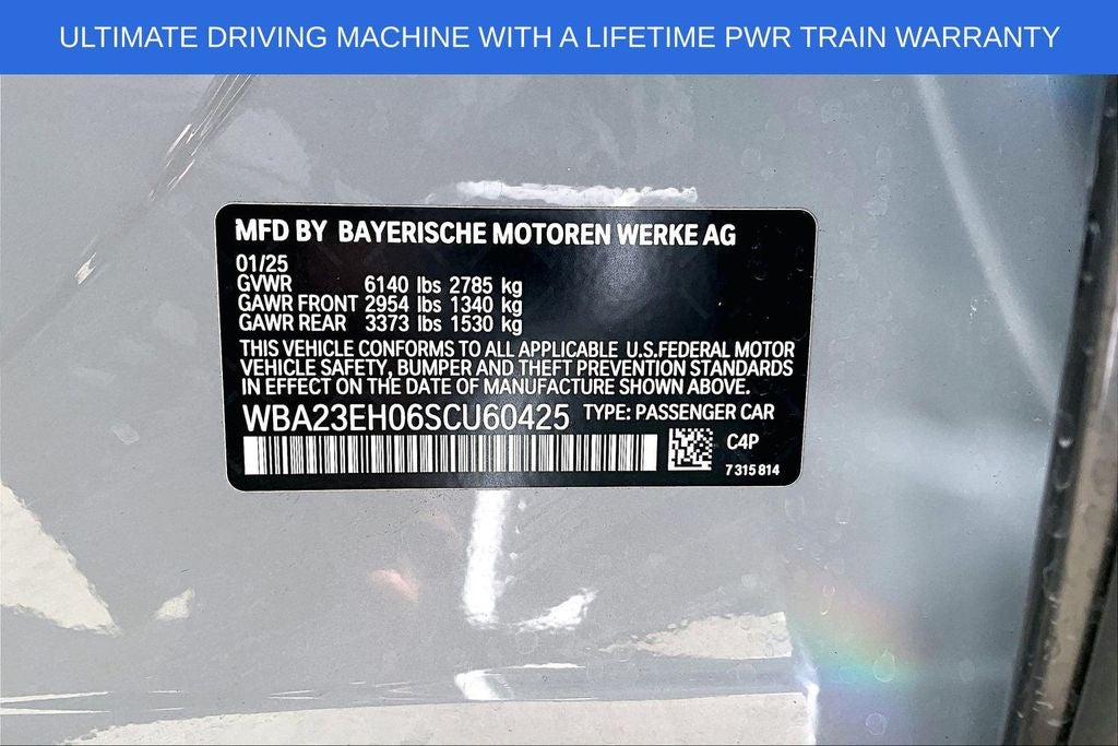 2025 BMW 7 Series 740i