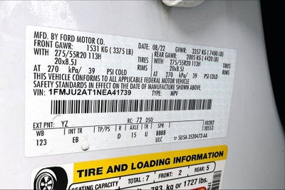 2022 Ford Expedition Limited