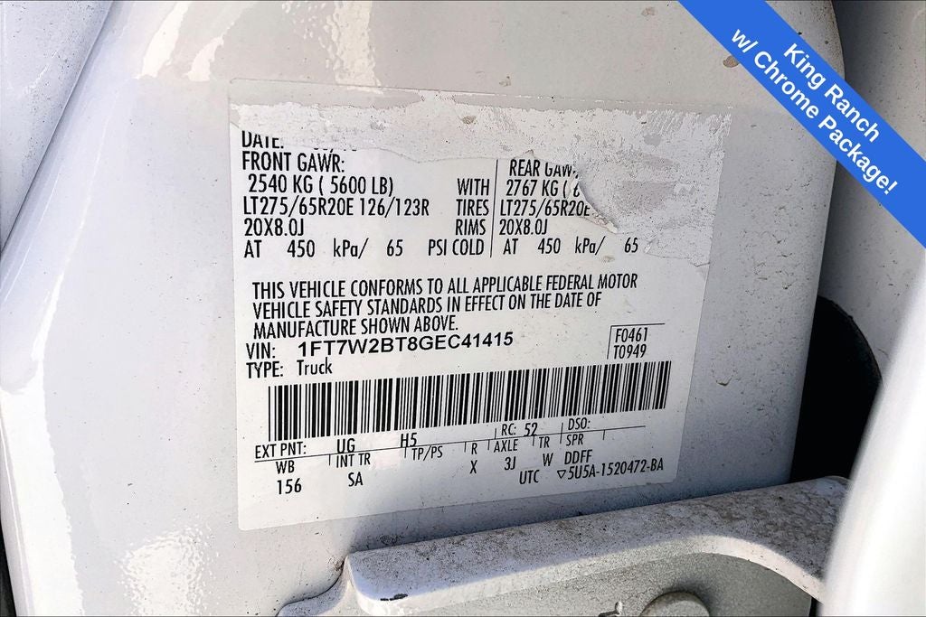 2016 Ford F-250SD Lariat