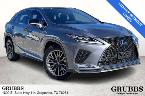 2021 Lexus RX 450h F Sport