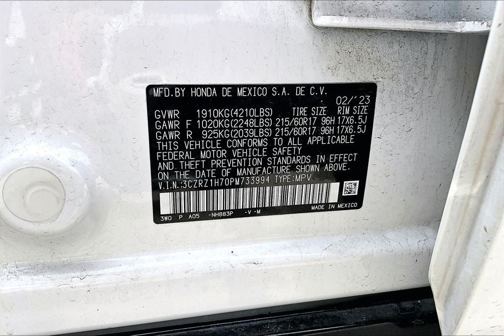 2023 Honda HR-V EX-L