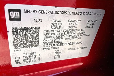 2023 GMC Sierra 1500 Elevation