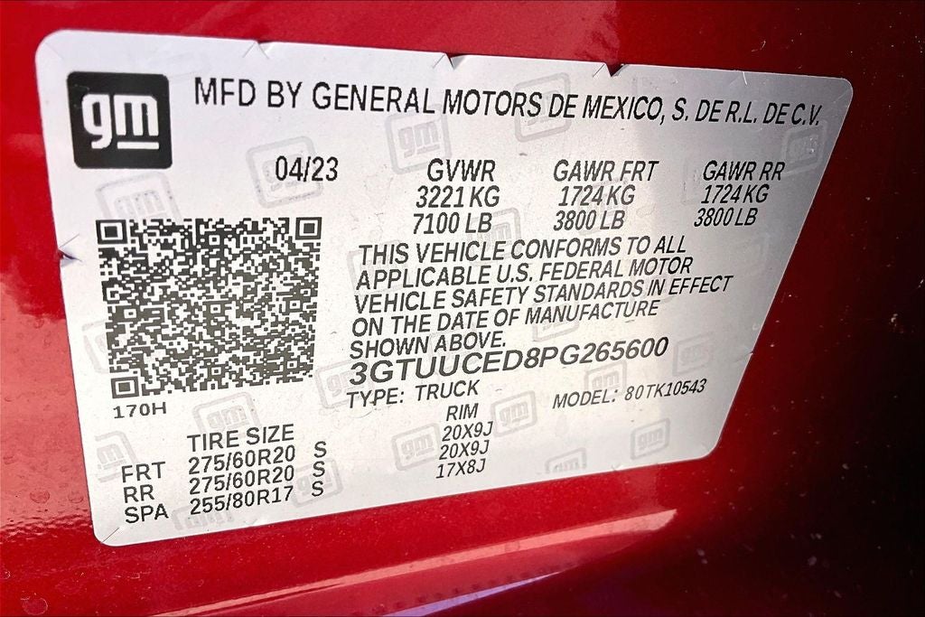 2023 GMC Sierra 1500 Elevation