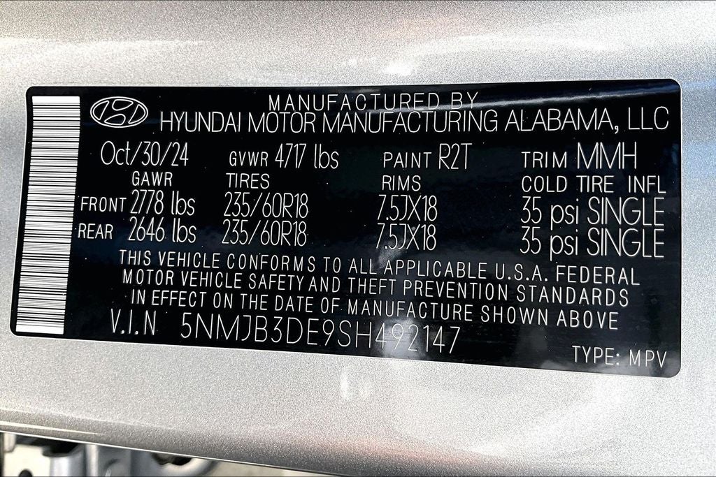 2025 Hyundai Tucson SEL