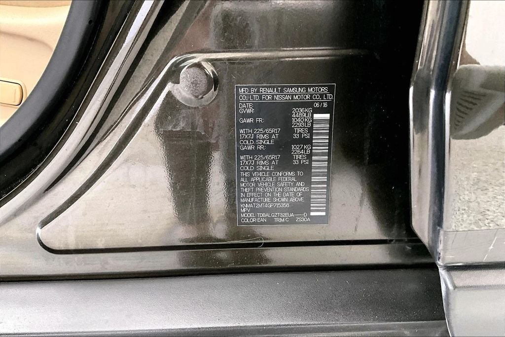 2016 Nissan Rogue SV