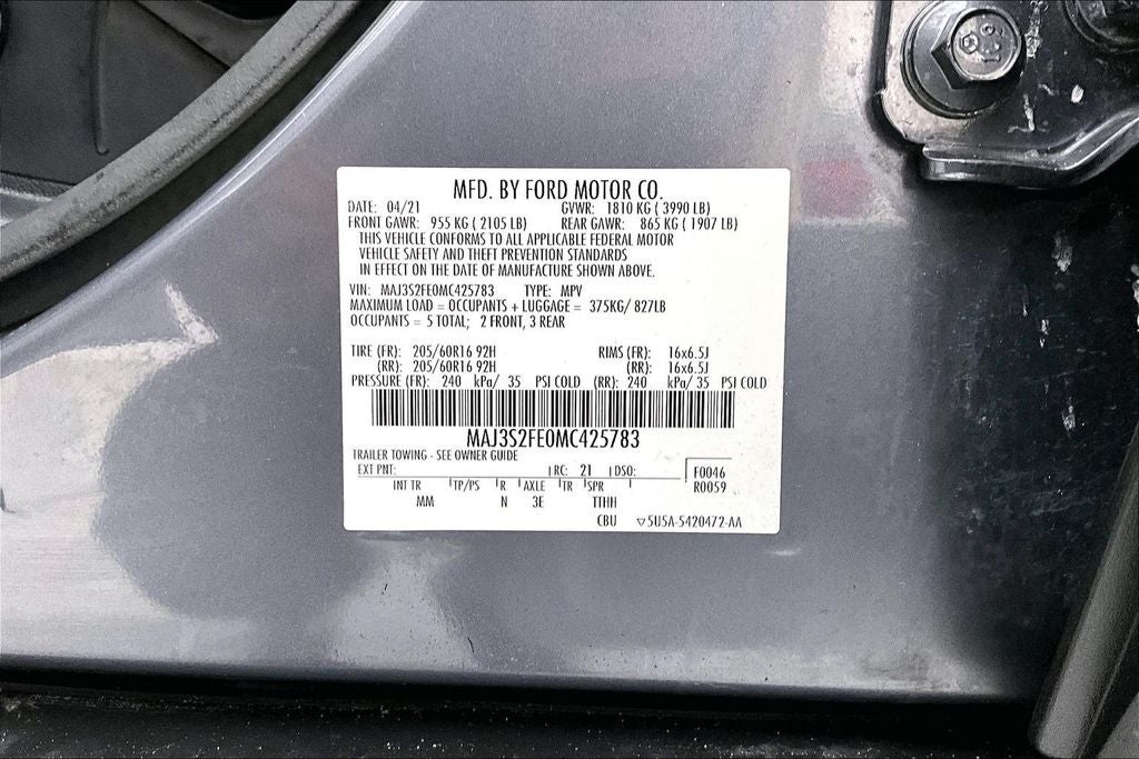 2021 Ford EcoSport S