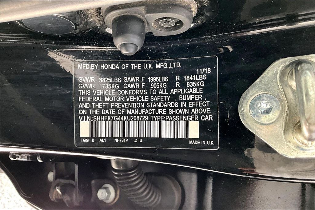 2019 Honda Civic Sport