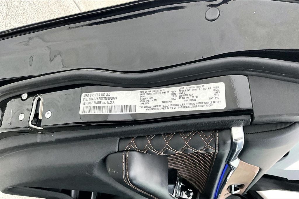 2021 Jeep Grand Cherokee L Summit