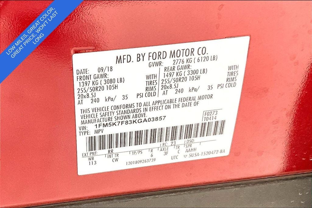 2019 Ford Explorer Limited