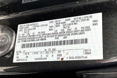 2020 Ford Escape Titanium