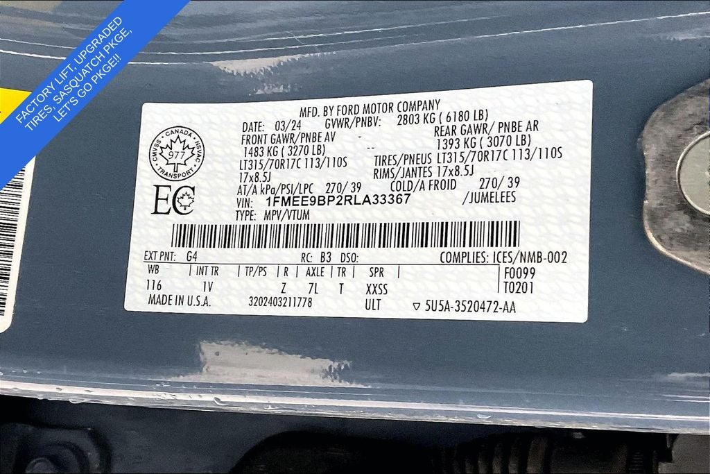 2024 Ford Bronco Badlands