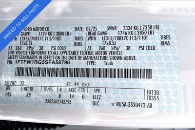 2025 Ford F-150 Raptor