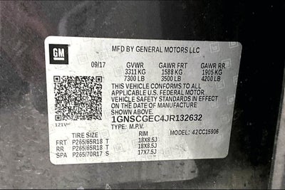 2018 Chevrolet Suburban LS