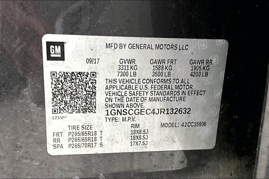 2018 Chevrolet Suburban LS