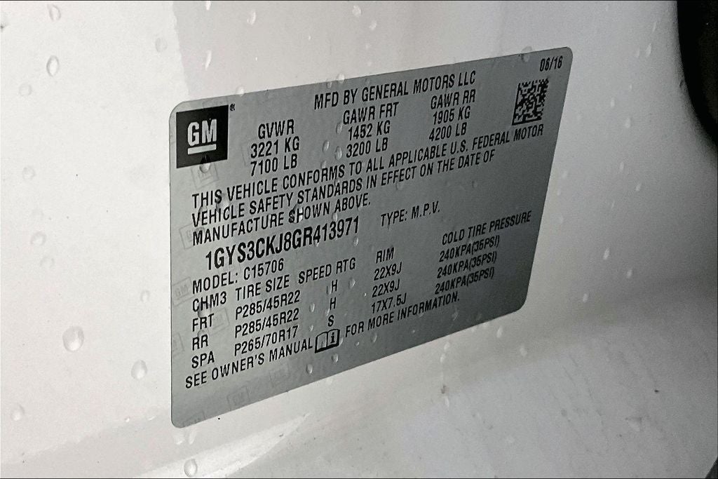 2016 Cadillac Escalade Premium