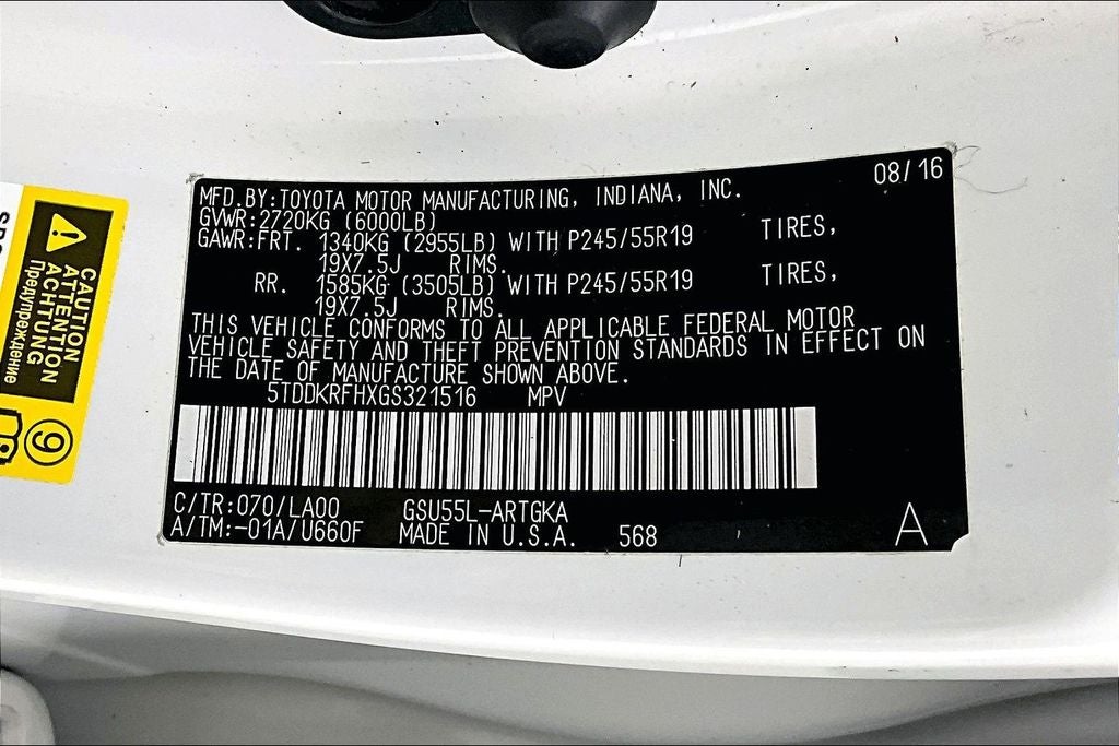 2016 Toyota Highlander Limited