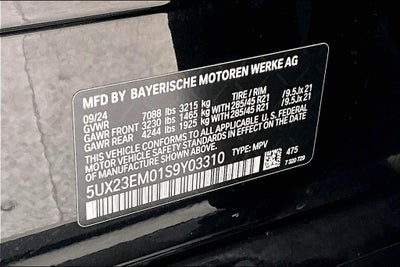 2025 BMW X7 xDrive40i