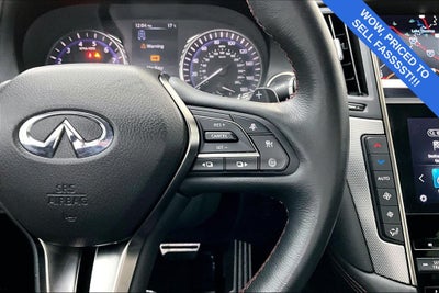 2022 INFINITI Q50 Red Sport 400
