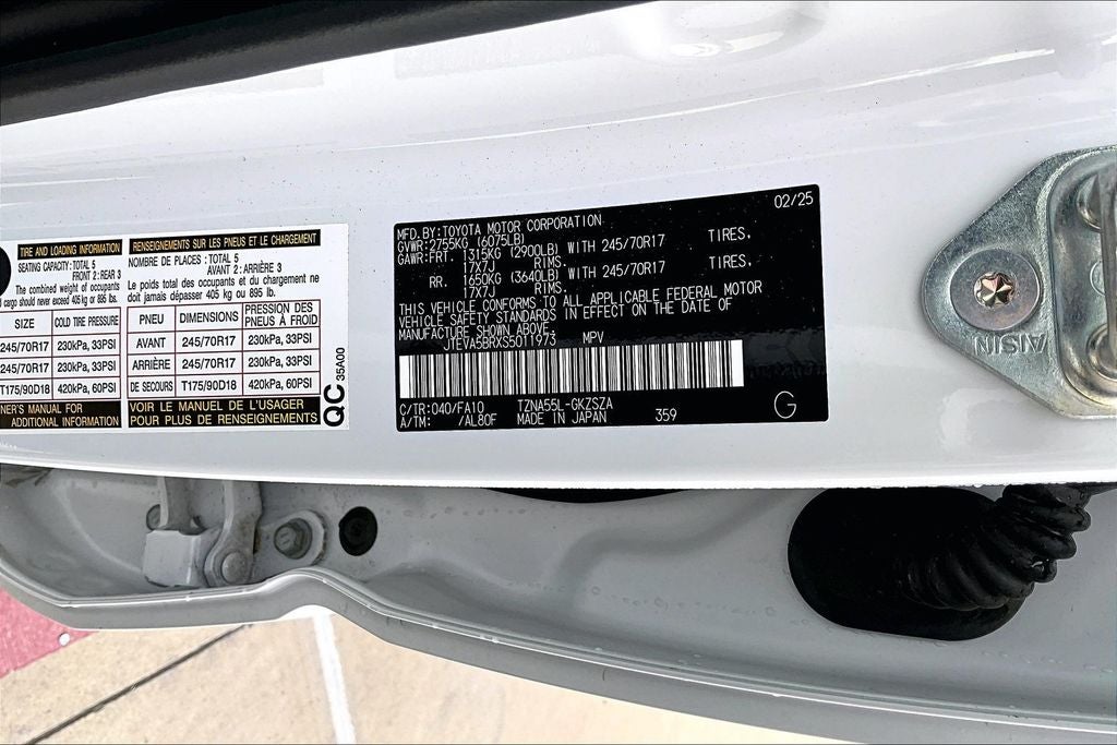 2025 Toyota 4Runner SR5