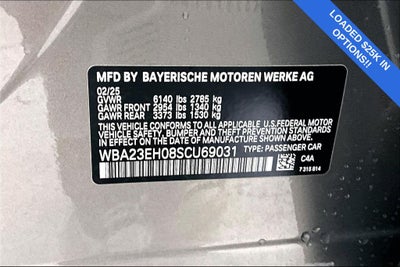 2025 BMW 7 Series 740i