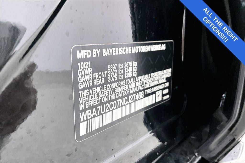 2022 BMW 7 Series 750i xDrive