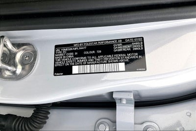 2023 Polestar 2 Long Range Single Motor