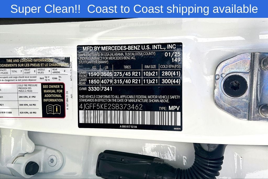 2025 Mercedes-Benz GLS GLS 450 4MATIC®