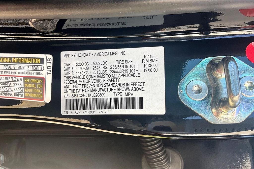 2019 Acura RDX Technology Package SH-AWD