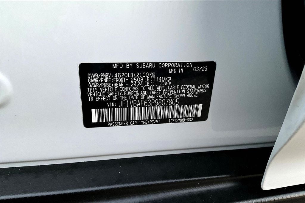 2023 Subaru WRX Premium