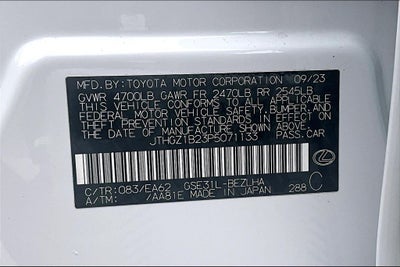 2023 Lexus IS 350 F SPORT