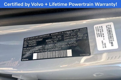 2025 Volvo XC90 B6 Plus 7-Seater 2025.5