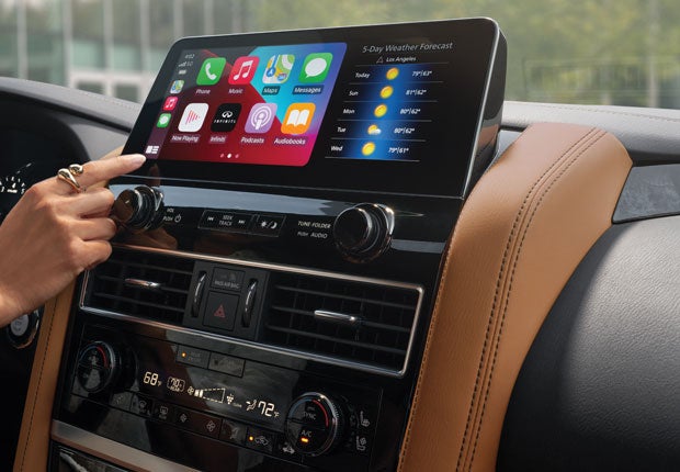 2024 INFINITI QX80 Key Features - WIRELESS APPLE CARPLAY® INTEGRATION | Grubbs INFINITI of San Antonio in San Antonio TX
