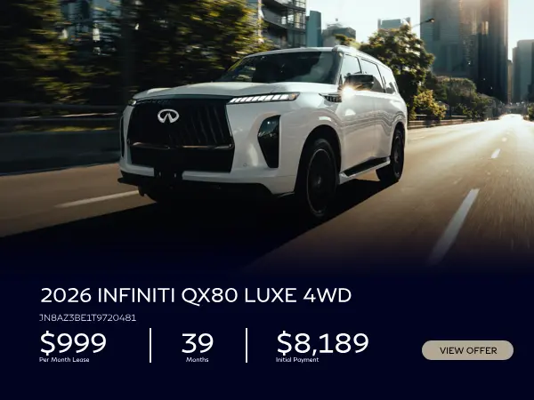 QX80 LUXE Lease